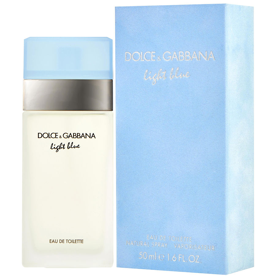 D & G Light Blue Eau De Toilette Spray 1.6 oz – Fragrances For Less